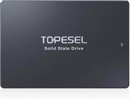 TOPESEL SATA III SSD 2.5", 480GB Internal Solid State Drive with 3D NAND Flash up to 500MB/s,for Laptop,Tablet,Desktop,PC