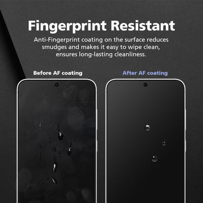 3-Pack Anti-Blue Light Matte Screen Protector For iPhone 15 Pro [Support Fingerprint Unlock] Anti-Glare, Anti-Fingerprint [Eye Protection] Bubble-Free Installation with Alignment Jig