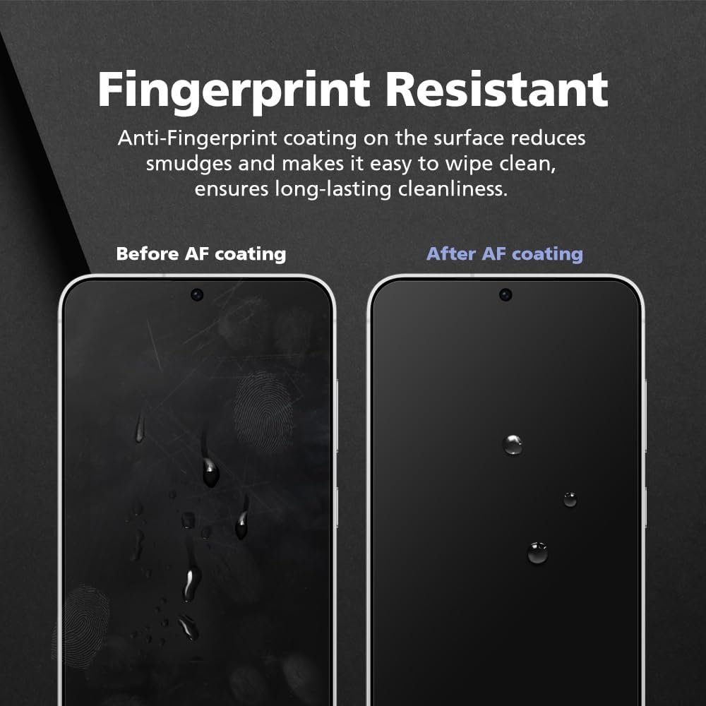 3-Pack Anti-Blue Light Matte Screen Protector For iPhone 12/12 Pro [Support Fingerprint Unlock] Anti-Glare, Anti-Fingerprint [Eye Protection] Bubble-Free Installation with Alignment Jig
