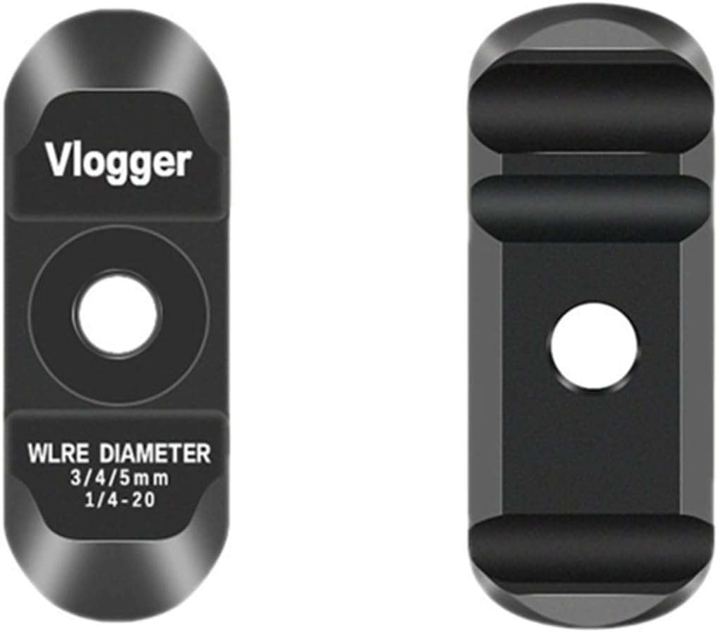 HDMI/SDI/USB-A/USB-C/Type-C Cable Clamp,Support 2~6 mm(0.07"~0.27") Diameter Cable,Compatible with Camera cage for Sony/Nikon/Canon/FUJIFILM