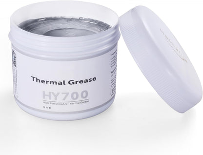 HY700-100g CPU Thermal Heatsink Grease Paste Compound Thermal Conductivity: >3.14W/m-k Carbon Based High Performance for CPU PC GPU PS5-100 Grams