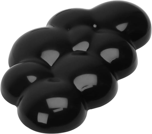 Gel Cloud Mouse Wrist Rest, Cute Wrist Support and Arm Support for Mouse Rest Typing Pain Relief，Suitable for Office/Computer/Laptop/Gaming (Transparent Black)