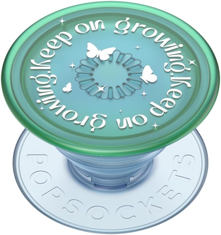 PopSockets Plant-Based Phone Grip with Expanding Kickstand, Adhesive Grip, Eco-Friendly - Keep on Growing