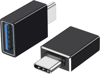 USB C Male to USB A Female Adapter (3 Pack),USB 3.2 GEN2 10Gbps High-Speed Data PD 60W Fast Charging for iMac,MacBook Pro/Air,iPhone 16 15,iPad,Microsoft Surface,Samsung Galaxy S24/23/22,etc.