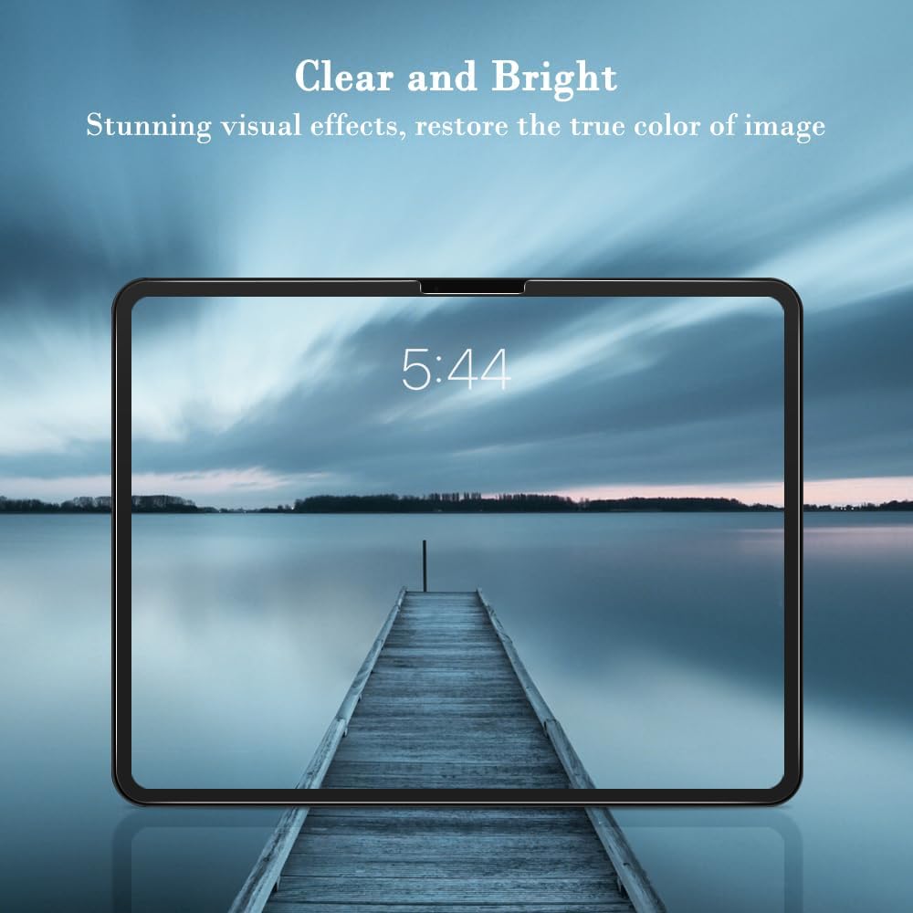 PERFECTSIGHT Anti Blue Light Screen Protector Compatible with iPad Pro 13 Inch 2024 6th Gen, [Medical-Grade HD Clear Eye Protection] Blue Light Blocking Filter 6 Radiations Tempered Glass