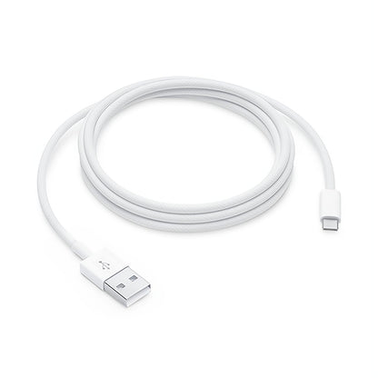 Woven USB-C Cable for Apple iPhone 16 Pro Max [MFi Certified] CarPlay USB A to USB C Wire USB to Type C Charger Cord Fast Charging for iPhone 16 Plus/15 Pro Max/15Pro/15Plus/iPad Pro M4 (5ft White)