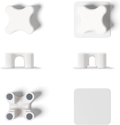 Magnetic Cable Organizer – Desktop Multipurpose Cord Keeper & Cable Management Clip for Home & Office