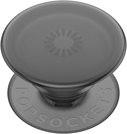 PopSockets Plant-Based Phone Grip with Expanding Kickstand, Adhesive Grip, Eco-Friendly - Translucent Black
