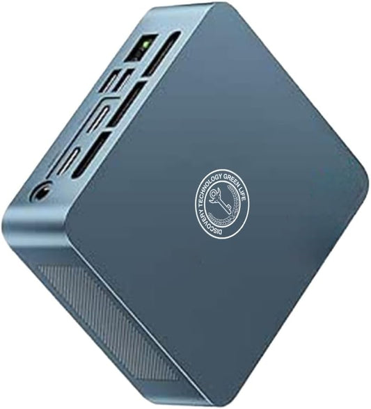 TRIGKEY S6 Mini PC 6800U(8C/16T, Up to 4.7GHz), Ryzen7 32GB LPDDR5 1TB M.2 NVMe SSD, Mini Desktop Computers, Triple Display/WiFi6/BT5.2, DP+HDMI+Type-C Output/USB3.2, Home/Office/Education/Gaming