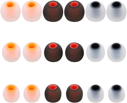 Earbud Tips Earbuds Replacement Tips Ear Tips Earbuds Eartips Eargels 9 Pairs SML