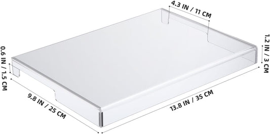 Gadpiparty Acrylic Keyboard Cover Clear Waterproof Laptop Keyboard Protector Computer Mechanical Keyboard Accessories 14 Inch