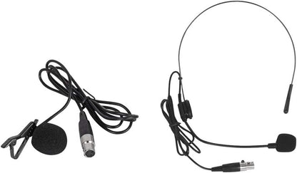 WENWEN Wireless Microphone System UHF 8 Channel 8 Lavalier Bodypacks 8 Lapel Mic 8 Headsets for Karaoke System Church Speaking Conference Wedding Party 3 Year Warranty