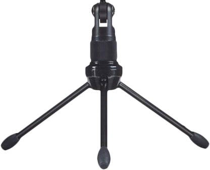 Amazon Basics Mini USB Condenser Microphone for Online Meeting, Gaming, Podcast - Black