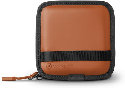 WANDRD Lens Filter Case - Store 4 Filters in Your Camera Backpack or Camera Case, Protect Photography Accessories from Scratches, Dust & Impact (Sedona Orange)
