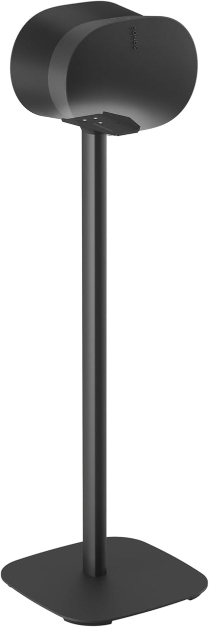 Vogel's SFS 4133 Speaker Floor Stand for Sonos ERA 300, Cable Inlay System, Height: 32,3 inch (82 cm), Exceptionally Stable, Black, 1 Floor Stand