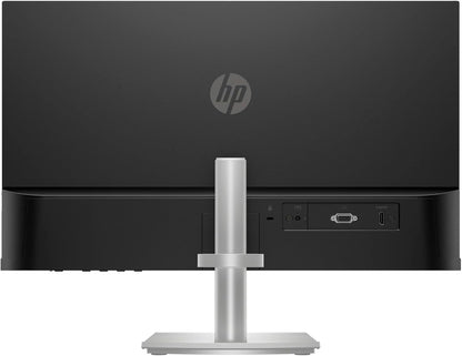 HP Series 5 524sh Monitor (Replaces M24h) 24" IPS FHD (1920x1080) 99% sRGB Display, Adjustable Tilt, Flicker Free, Anti-Glare, Low-Blue Light Filter, Black/Silver w/DKZ Hub USB Port Expander
