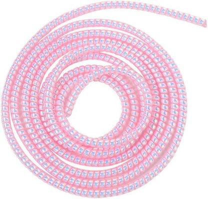 Spiral Cable Protector, 1.5m (4.92ft), Pink