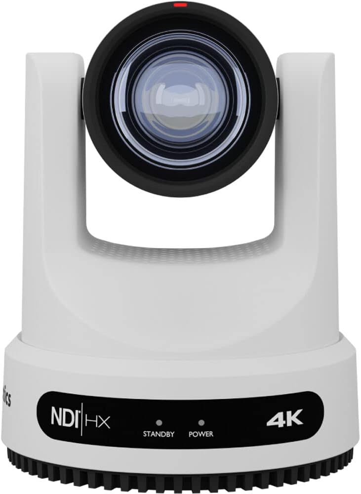 PTZOptics Move 4K SDI/HDMI/USB/IP PTZ Camera with 12x Optical Zoom (White) (PT12X-4K-WH-G3)