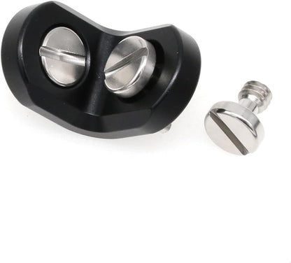 L Shaped Angle Bracket 3/8"-16 1/4" Corner Brace Joint Mounting Extension Adapter for Teradek Wireless System ARRI Sony RED Camera Monitor Focus Motor