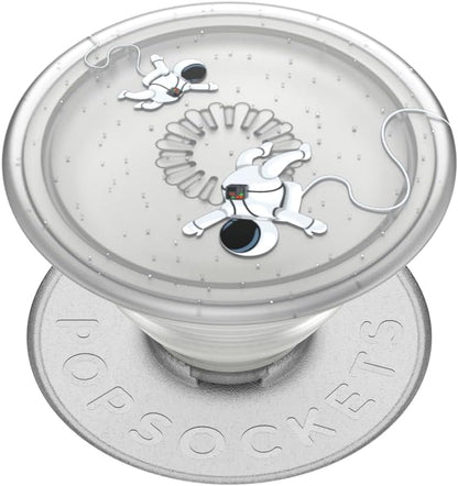 PopSockets Plant-Based Phone Grip with Expanding Kickstand, Eco-Friendly, Adhesive Grip - Translucent Space Walk