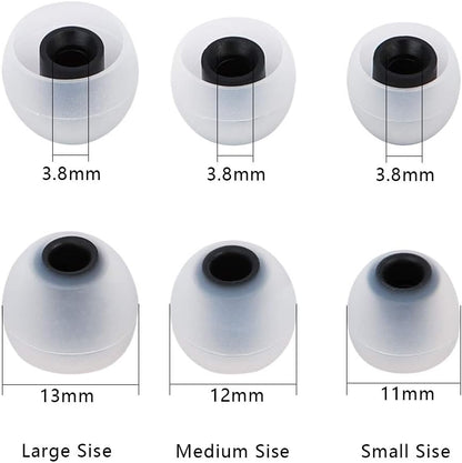 Earbud Tips Earbuds Replacement Tips Ear Tips Earbuds Eartips Eargels 9 Pairs SML