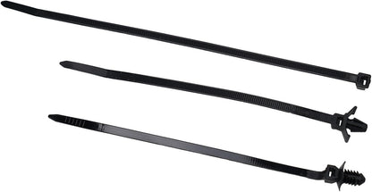 45 Pieces Car Cable Management Kit With Push Mount Cable Ties And Wire Routing Clips, Nylon Cable Tie Buckle Set For Automotive Engine Bay Wire Organization