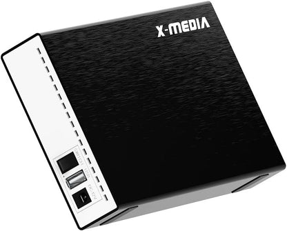 X-MEDIA XM-EN3451 3.5-Inch USB 2.0 IDE/PATA or SATA Aluminum Hard Disk Drive HDD External Enclosure Case, Support 3.5" IDE/PATA(Parallel ATA), 3.5" SATA(Serial ATA)/SSD Hard Disk Drive