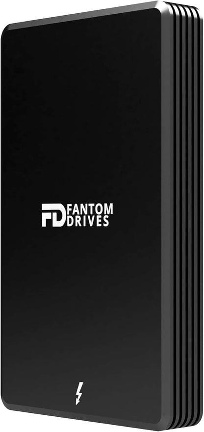 Fantom Drives Extreme 2TB External SSD - 2800MB/s, Thunderbolt 3 and 4, USB Type-C, Aluminum, 3D NAND TLC, TB3X-2300N2TB