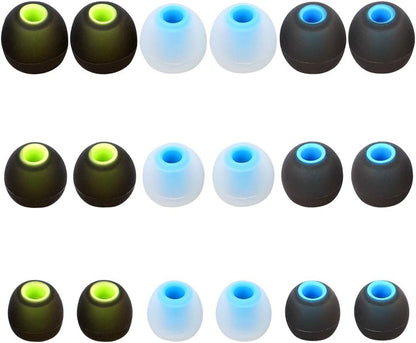 Earbud Tips Replacement Ear Tips Eartips Eargels 9 Pairs SML