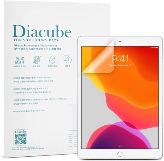 2-Pack Anti Glare Screen Protector with Blue Light Filter For iPad 9th/8th/7th Gen 10.2 inch (2021/2020/2019), Anti-Glare Matte PET Film, Anti-Fingerprint, High Touch Sensitivity, Easy Installation