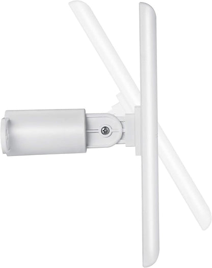 Wasserstein Solar Panel Compatible with Arlo Essential 2K Outdoor Security Camera (2nd Gen) / XL (2nd Gen) & Essential Spotlight (Camera NOT Included)- (1-Pack, White)