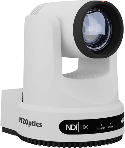 PTZOptics Move 4K SDI/HDMI/USB/IP PTZ Camera with 12x Optical Zoom (White) (PT12X-4K-WH-G3)
