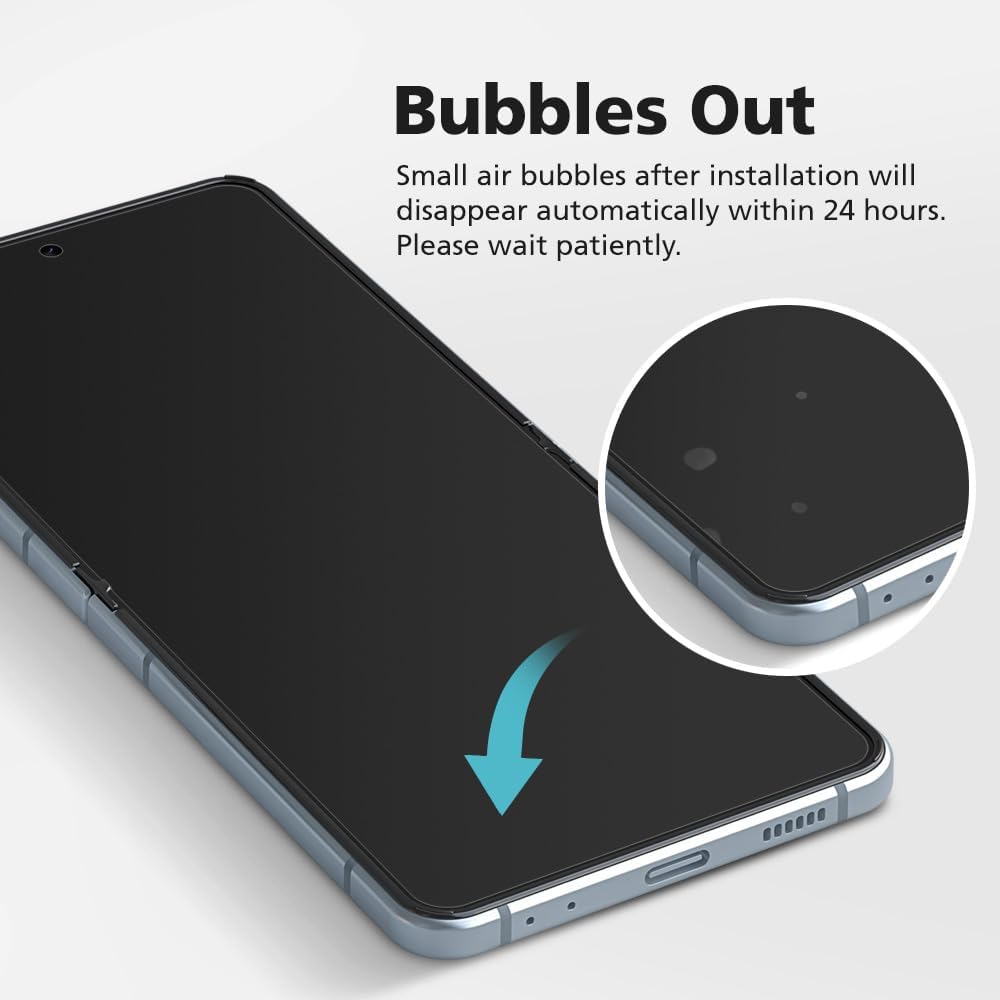 3-Pack Anti-Blue Light Matte Screen Protector For iPhone 14 Pro [Support Fingerprint Unlock] Anti-Glare, Anti-Fingerprint [Eye Protection] Bubble-Free Installation with Alignment Jig