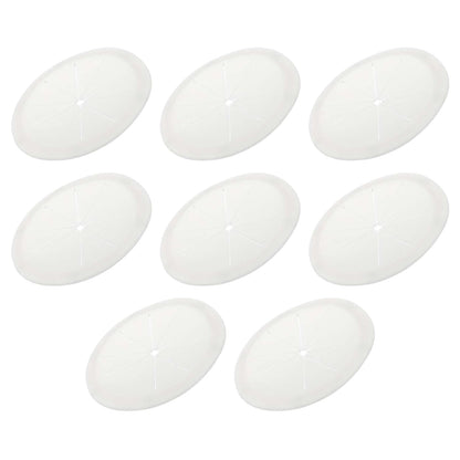 PATIKIL Desk Grommet 3-3/16", 4 Pcs Round Cable Grommet Cord Hole Cover with Adhesive Tape Flexible Table Wire Organizer for Office Home Table Countertop, Light Gray