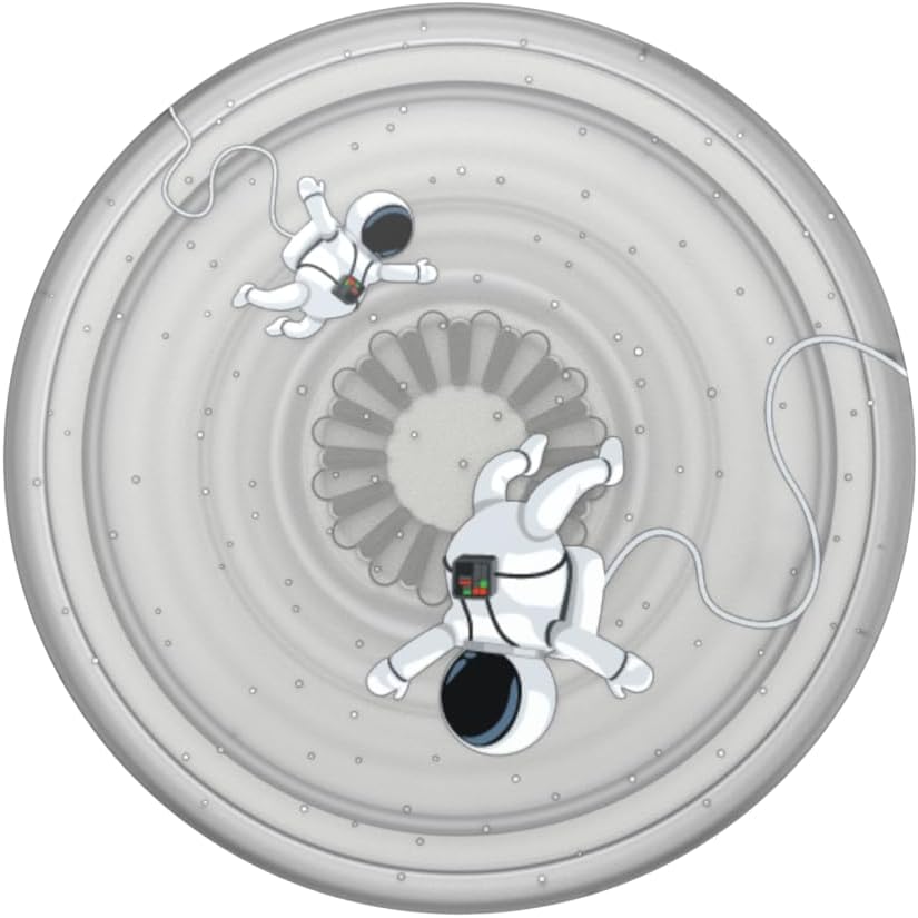 PopSockets Plant-Based Phone Grip with Expanding Kickstand, Eco-Friendly, Adhesive Grip - Translucent Space Walk