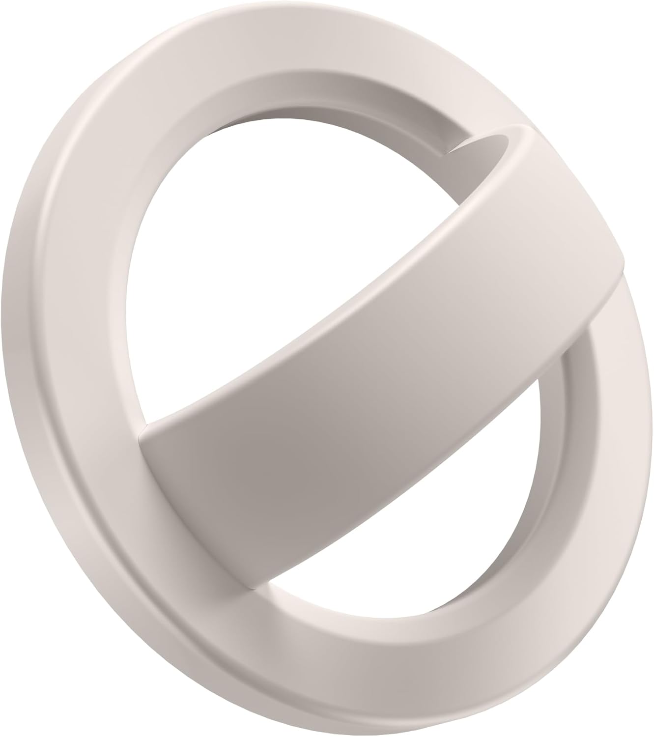 GONEZ Magnetic Phone Grip Compatible with MagSafe, Removable Silicone Loop Grip, Phone Ring Holder for Back of Phone for iPhone 16/15/14/13/12 Series, Stone