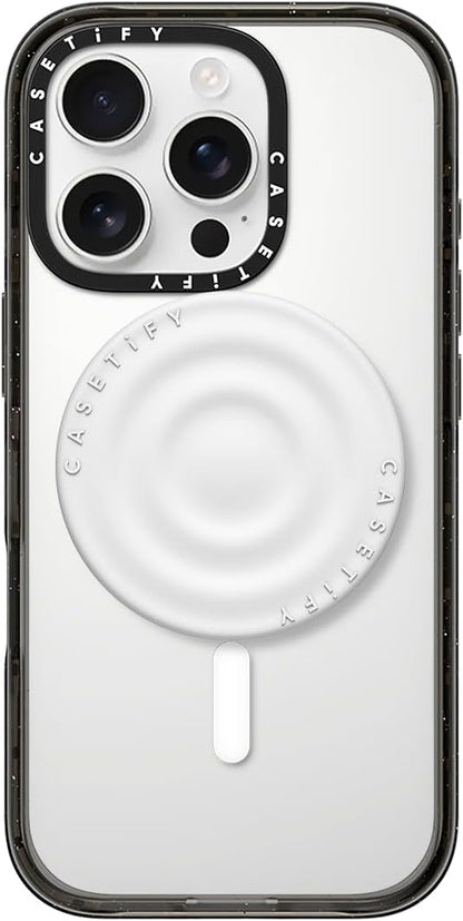 CASETiFY Snappy Ripple Grip Stand Compatible with Magsafe - White