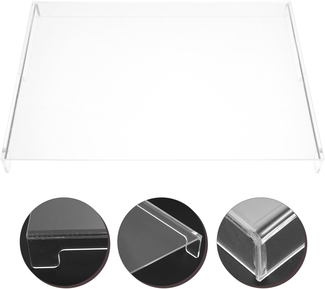 Gadpiparty Acrylic Keyboard Cover Clear Waterproof Laptop Keyboard Protector Computer Mechanical Keyboard Accessories 15.6 Inch