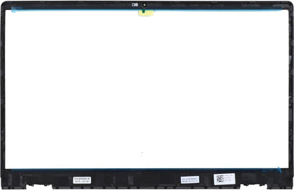 LCD Back Cover Top Case Lid with Front Bezel Frame with Hinges and Shaft Cover Replacement for DELL Inspiron 15 3510 3511 3515 3520 3525 Laptop, 00WPN8 09WC73 0681GY 0VW3NO with Two Adhesive Strips