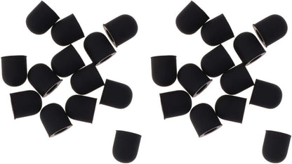 Gatuida 30pcs Stylus Replacement Tips, Rubber Stylus Tips Replacement Covers for Touch Screen Pens,6mm