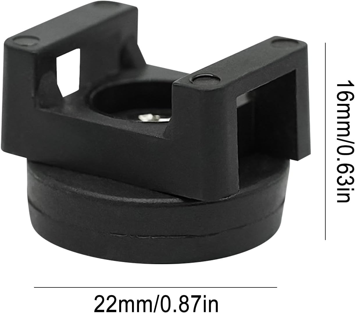 20Pcs Magnetic Cable Zip Tie Base, Multipurpose Cable Ties Mount Wire Clips Management Base,Heavy Duty Wire Cable Holder Supplies for Electrical Cable Wire Organization(Vertical Tension 3.5kg)