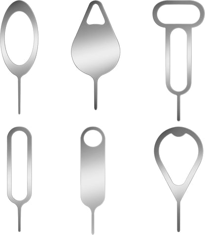 12pcs SIM Card Removal Tool Card Tray Ejector Pins Needle Opener Ejector Needle Pin Remover for Smart Phones for Samsung Galaxy HTC Tablets