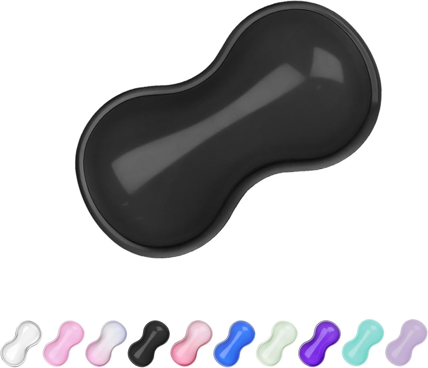 Gel Wrist Rest for Keyboard and Mouse, Wrist Rest for Keyboard, Mouse Wrist Support, Pain Relief, Cool Touch, Non-Skid, Mouse Wrist pad