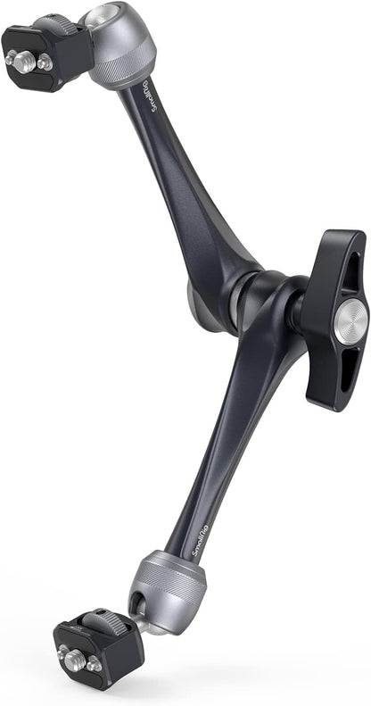 SMALLRIG Rosette Magic Arm 11 Inch with Ball Head, 1/4"-20 Screws, and Anti-Twist Pins, for Cameras/iPads/Monitors/LED Lights/Smartphones/Action Cameras, Max Load Capacity 3kg