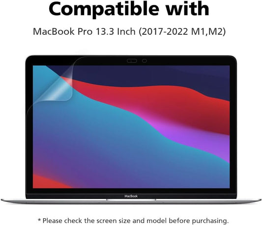 Anti Blue Light Matte Screen Protector for MacBook Pro 13.3" (2017-2022 M1,M2) | Anti-Glare | Reducing Eye Fatigue with Blue Light Blocking Filter