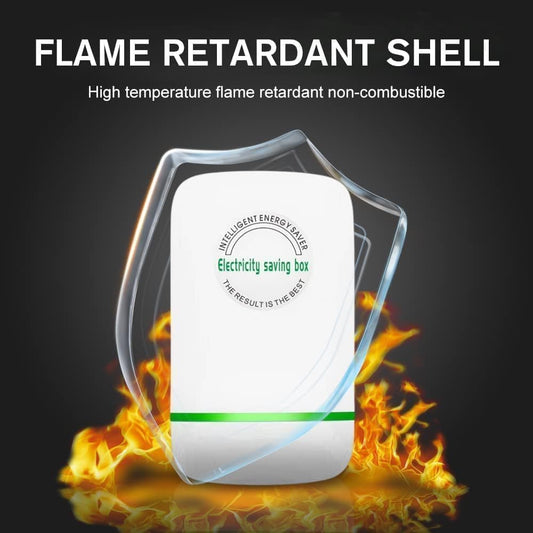 Elon-musk's Electricity Saving Box Stop Watt Stopwatt Energy Saving Device Save Energy Saving Device Energy Saving Power Strip for Home Office US Plug 90v-250v 30kw Rated Green (4PCS, White)