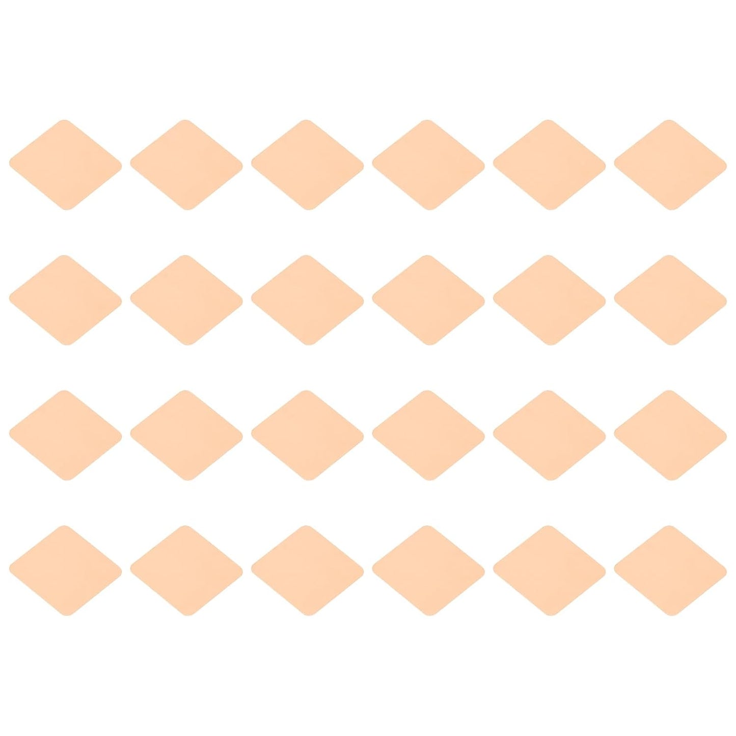 PATIKIL Copper Heatsink Pad Shims, 24 Pcs 15x15x0.1mm Copper Pad Shim IC Chipset GPU CPU Thermal Heatsink for Cooling Laptop Desktop Computer