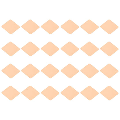 PATIKIL Copper Heatsink Pad Shims, 24 Pcs 15x15x0.1mm Copper Pad Shim IC Chipset GPU CPU Thermal Heatsink for Cooling Laptop Desktop Computer