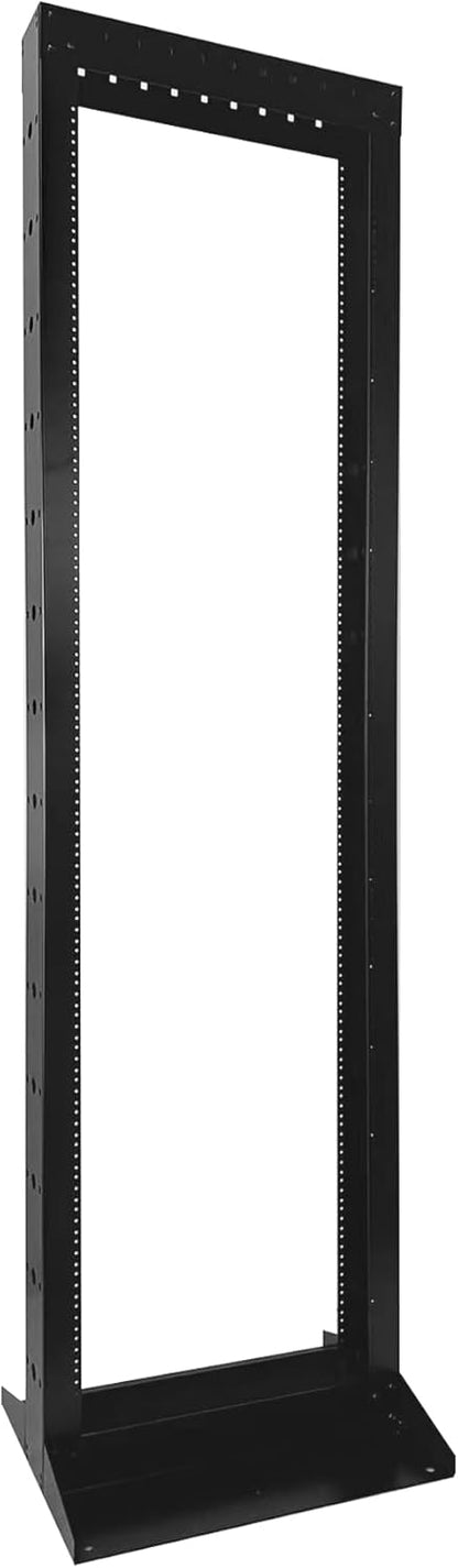 2 Post 29U Open Frame Server Rack 2-Post Server Rack Network Rack,No Tray Included,for 19 Inch Equipment, Networking Data & IT Devices,1260lbs Weight Capacity Rack(2P-LD-29U)