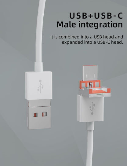 Memory Card Reader, 7-in-1 SD Card Reader & USB OTG Adapter with Micro SD & SD C ard Slots, SD Card Reader for i-Phone/i-Pad, USB-C and USB-A Devices, Supports SDHC/SDXC/MMC Apple iOS